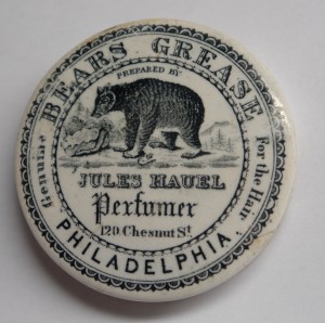 Jules Hauel Bear's Grease pot lid